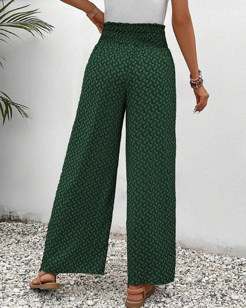 SUSANA™  Elasticated trousers with wide leg