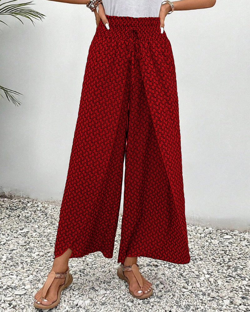 SUSANA™  Elasticated trousers with wide leg