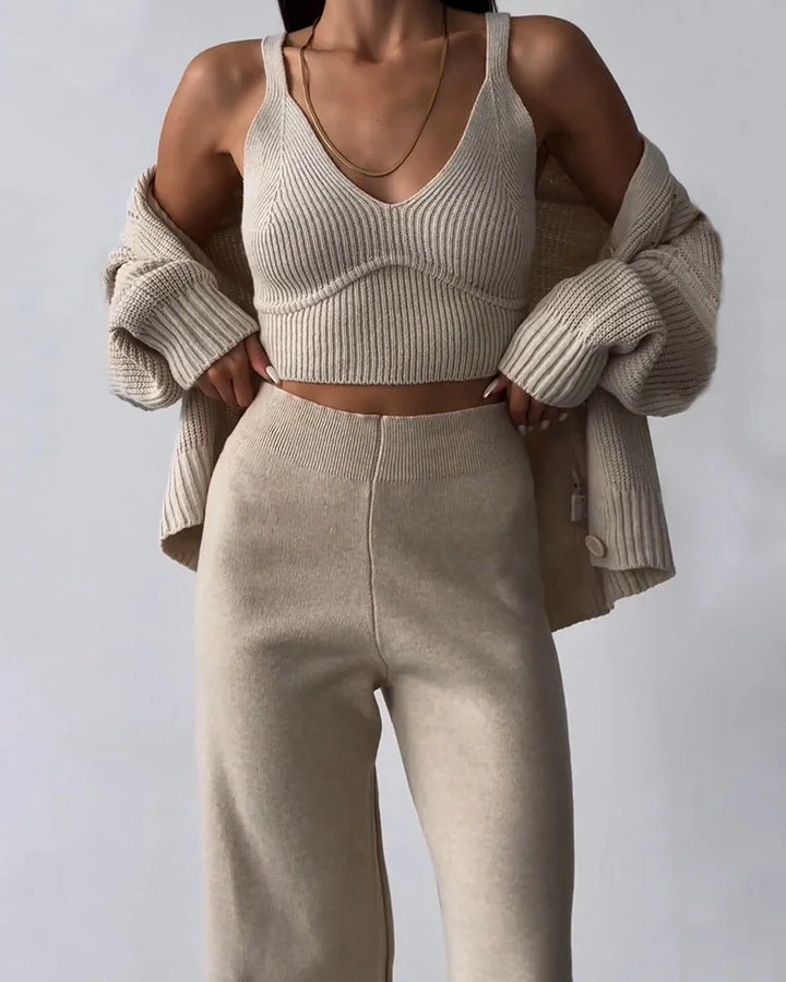 Delia™ Knitted 3-piece set