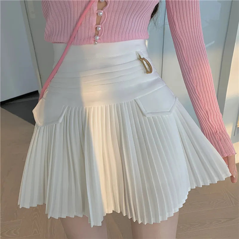 Amara™ Pleated A-line skirt