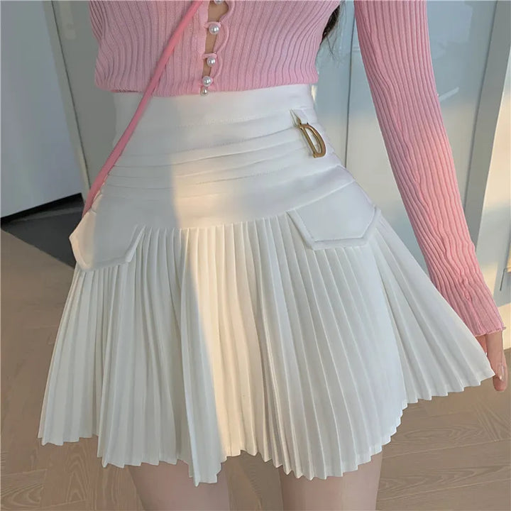 Amara™ Pleated A-line skirt