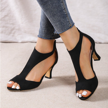 Florentien™  Comfy leather high heels