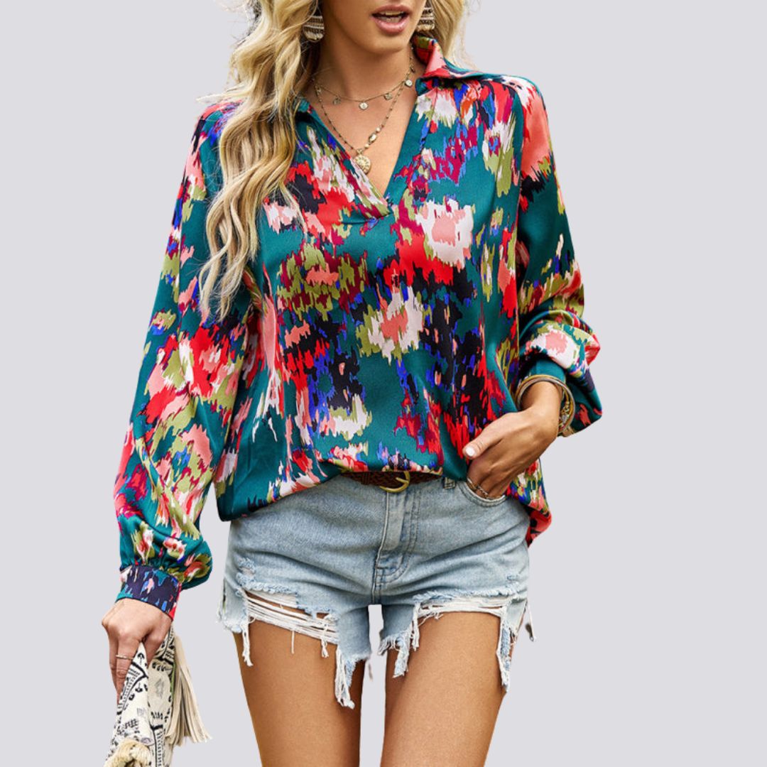 Lola™ V-neck blouse