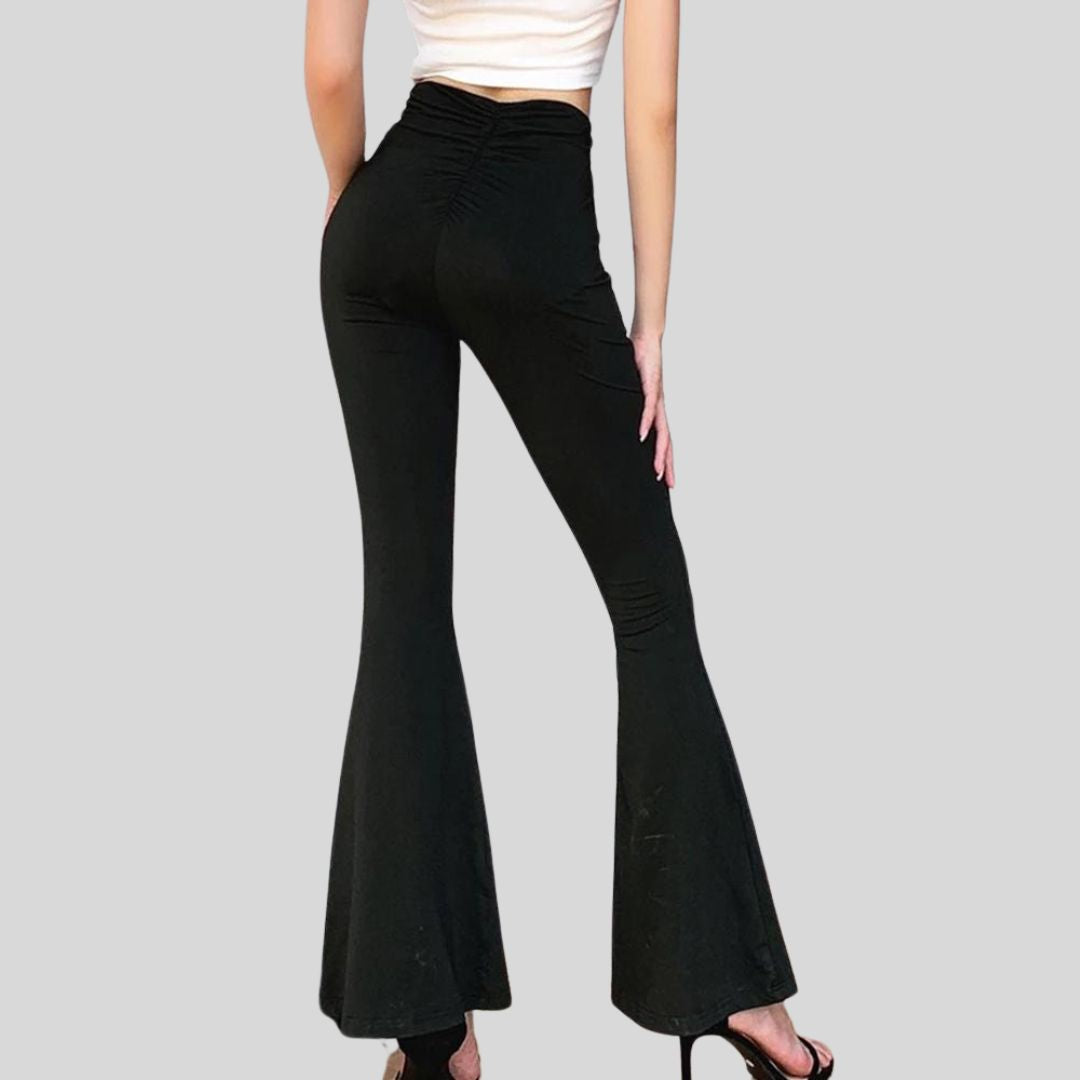 Gabrielle™  Elegant flared trousers with high waist