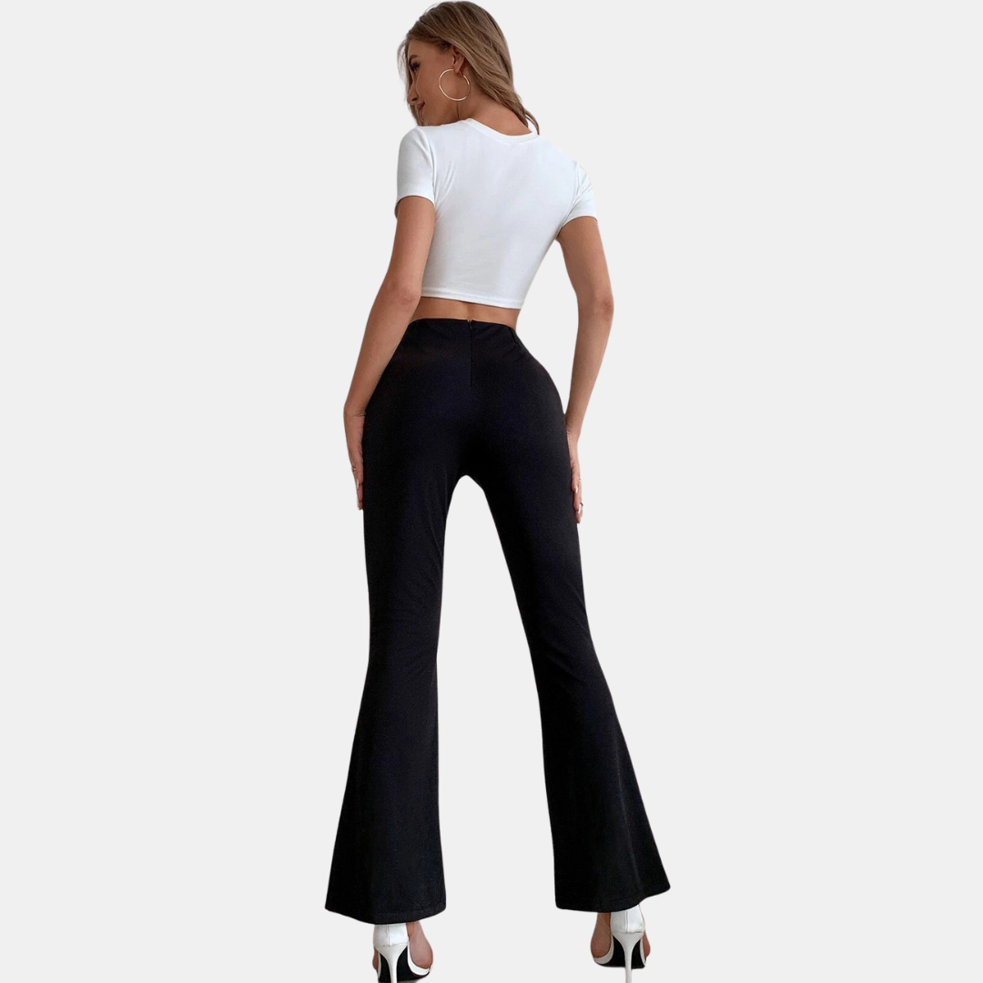 Yasmin™ Stylish flared trousers