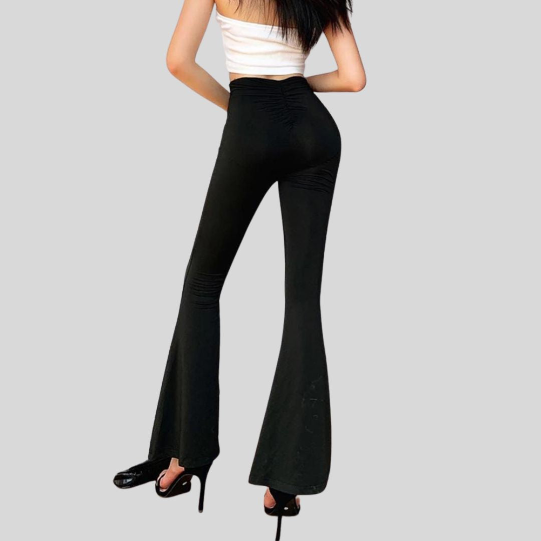 Gabrielle™  Elegant flared trousers with high waist