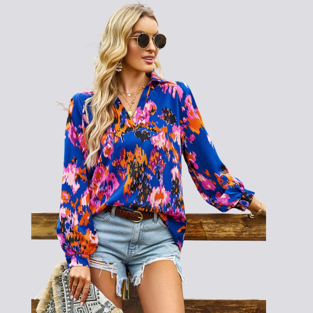 Lola™ V-neck blouse