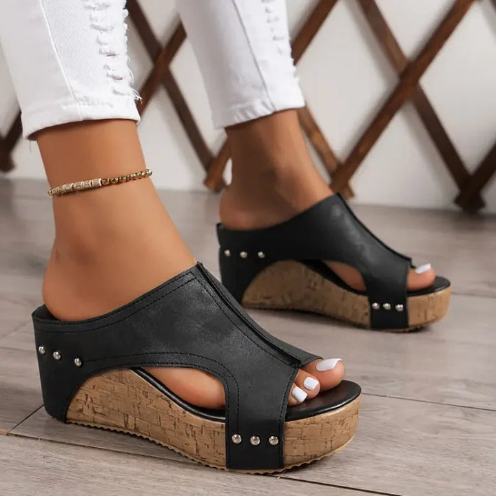 Andrea™ ERGONOMIC HIGH WEDGE SANDALS