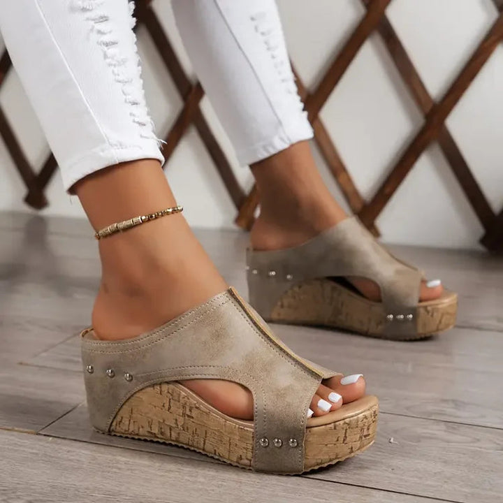 Andrea™ ERGONOMIC HIGH WEDGE SANDALS