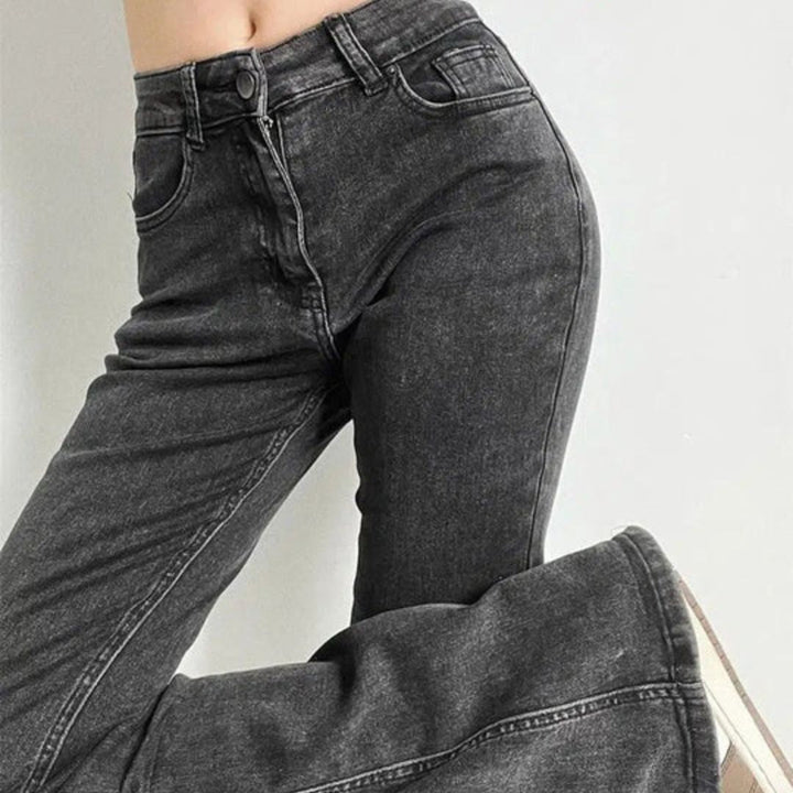 Ara™ Jeans With High Waist and Heart Fringes