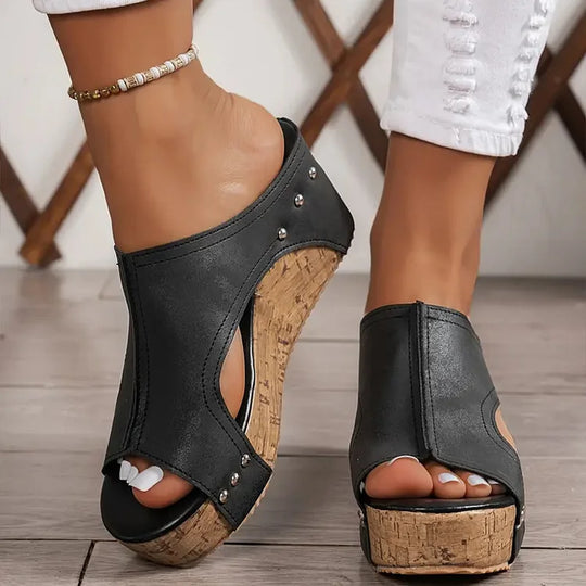 Andrea™ ERGONOMIC HIGH WEDGE SANDALS