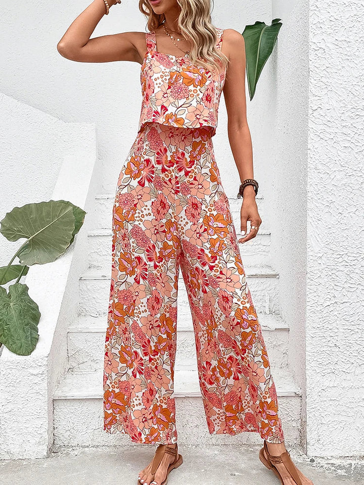 Breanna™ Floral wide-leg jumpsuit