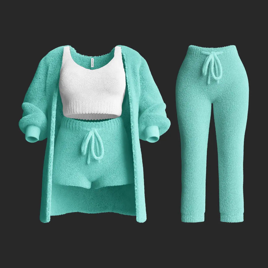 Maddison™ Cozy Knit Pajama Set