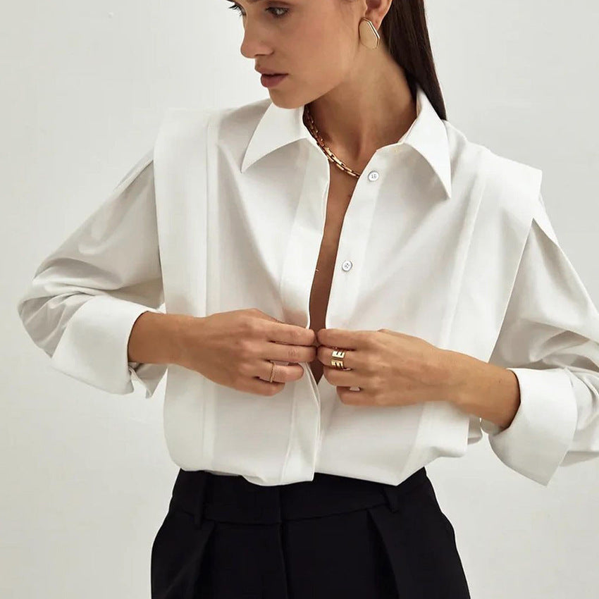 Mandy™  V-neck blouse