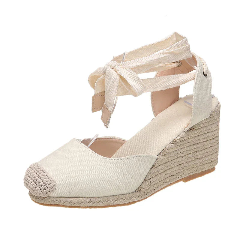 Edith™ Ankle Strap Wedge Casual Sandals