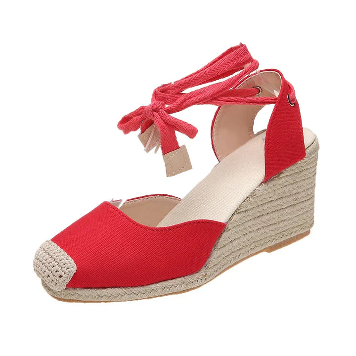 Edith™ Ankle Strap Wedge Casual Sandals