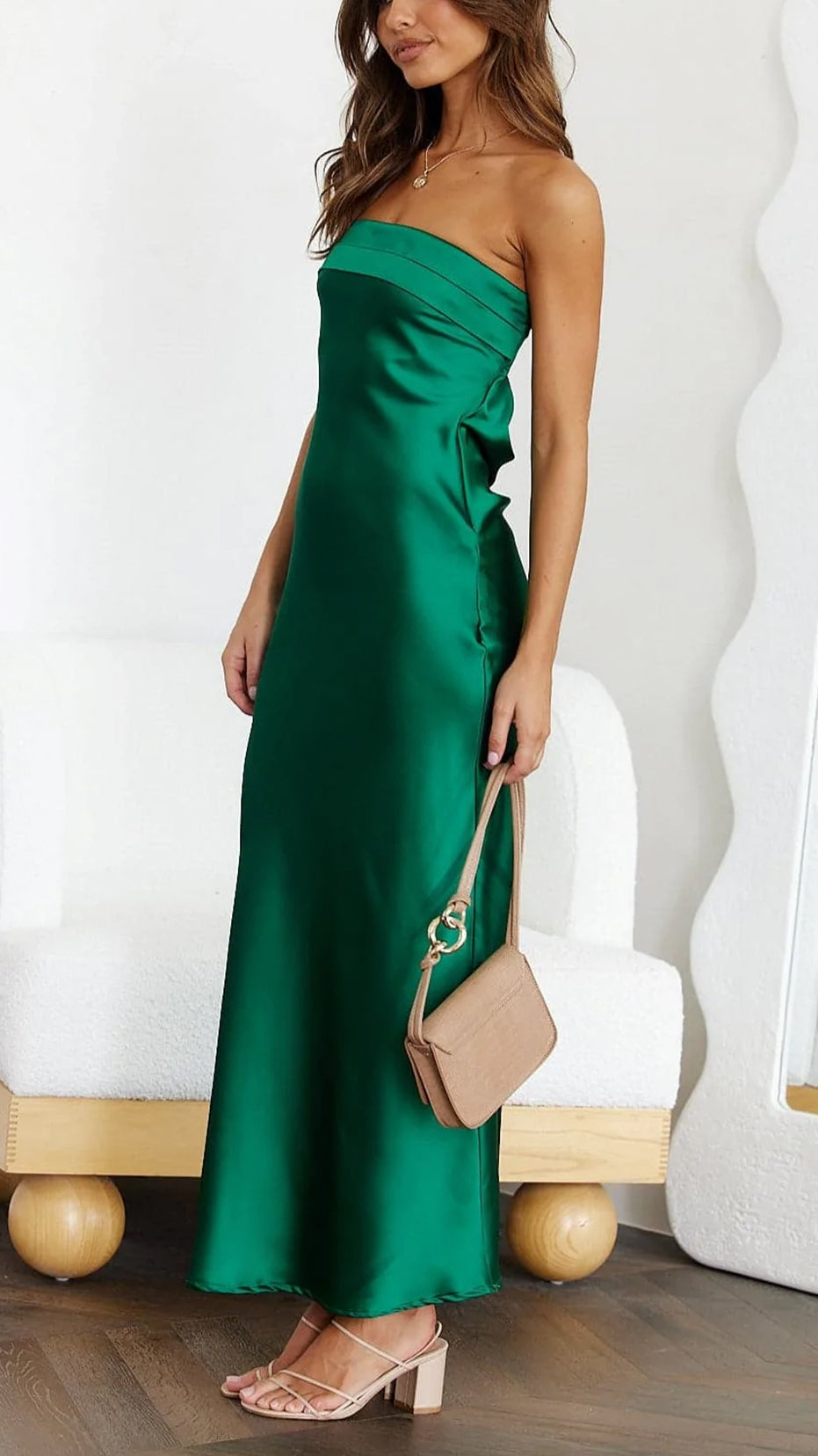 Fara™ Elegant satin dress