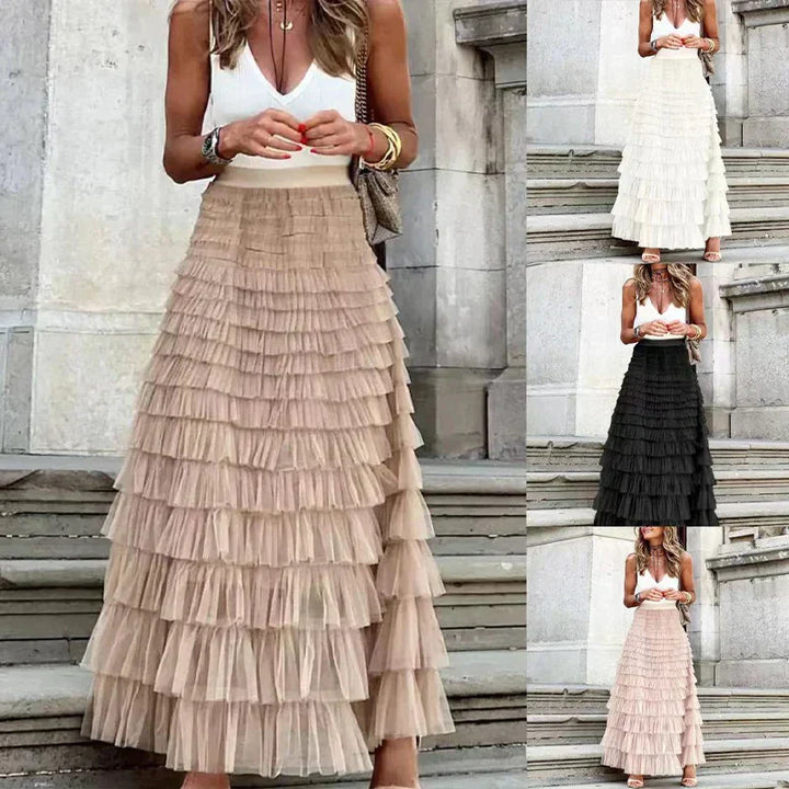 JAYNA™ Elegant layered skirt