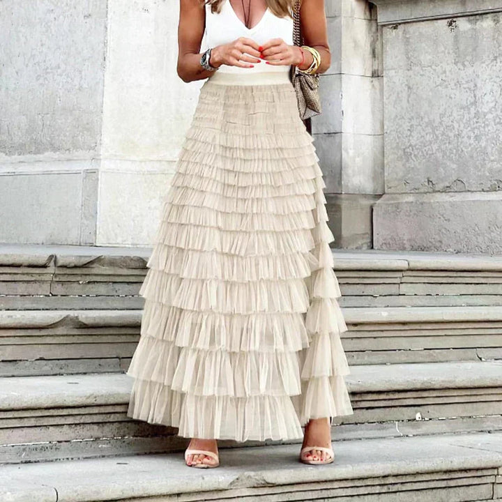 JAYNA™ Elegant layered skirt