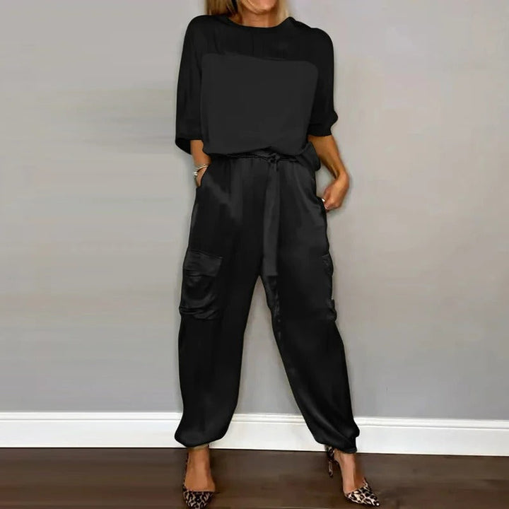 Khloe™ Elegant Top & trousers set