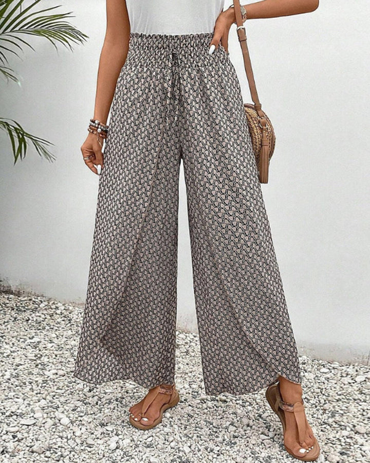 SUSANA™  Elasticated trousers with wide leg