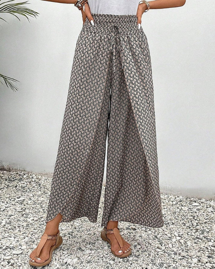 SUSANA™  Elasticated trousers with wide leg