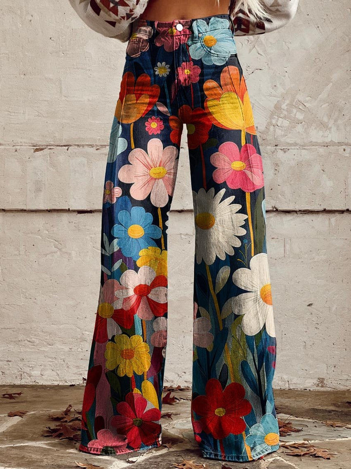 Marianne™ - Colorful Wide Leg Pants