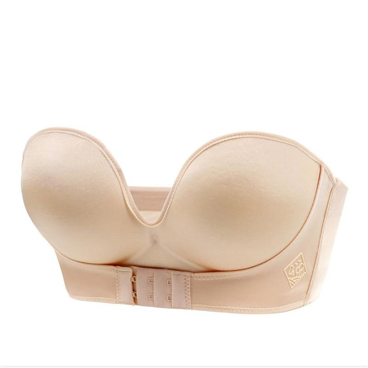 Magic Strapless Front Buckle Bra